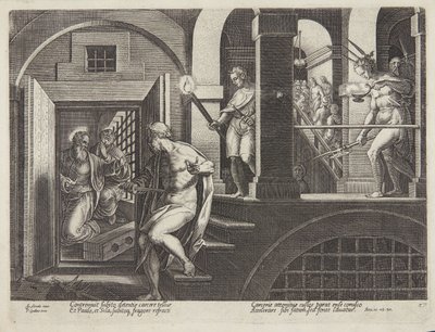 La conversion du gardien - Philips Galle