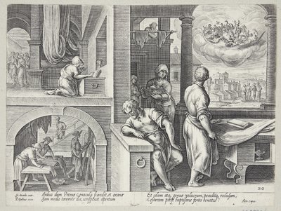 La vision de Saint Pierre - Philips Galle