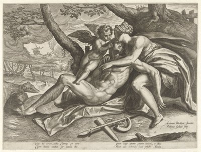 Vénus pleure la mort d