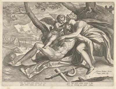 Vénus pleure la mort d