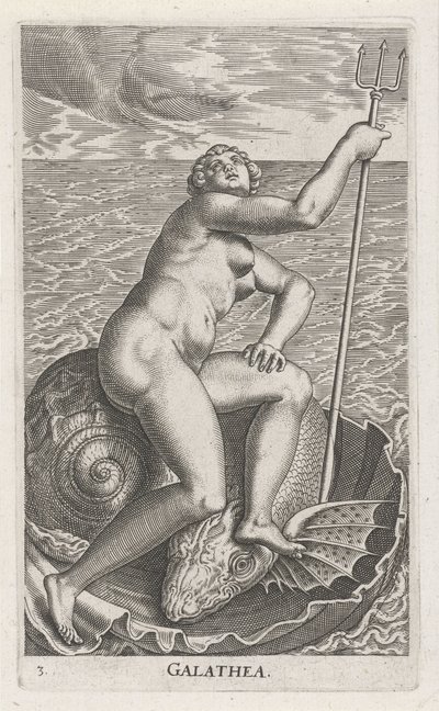 Nymphe des eaux Galatée - Philips Galle