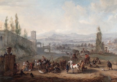 Le retour de la chasse - Philips Wouwermans or Wouwerman