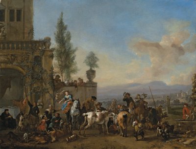Le retour de la chasse - Philips Wouwermans or Wouwerman