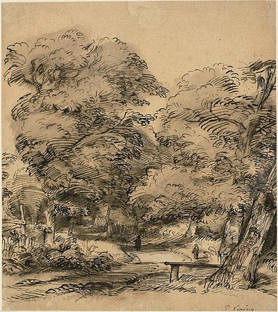 Un chemin dans les bois - Philips de Koninck