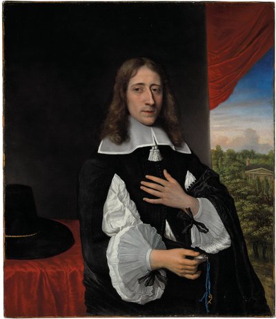 Portrait du professeur Franciscus Van Schooten, 1656 - Phillips de Koninck