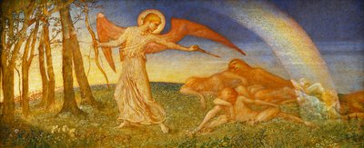 Le réveil - Phoebe Anna Traquair