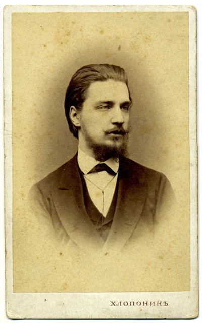 Alexandre Sergueïevitch Boutourline 1845-1916, 1872 - Photo studio Alexander Khloponin