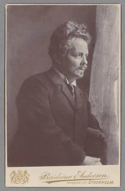 August Strindberg - Photo studio Andersson Bros.
