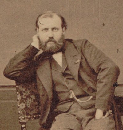 Portrait du compositeur Charles Gounod 1818-1893, 1875 - Photo studio Mayer and Pierson.