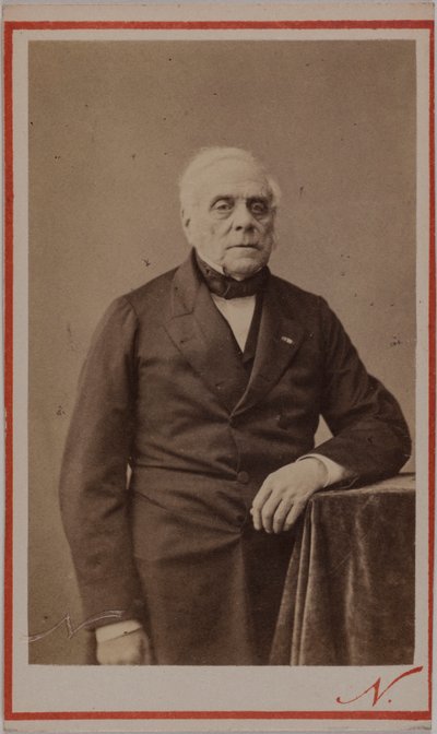 Portrait du compositeur Daniel-François-Esprit Auber 1782-1871, c. 1870 - Photo studio Nadar.