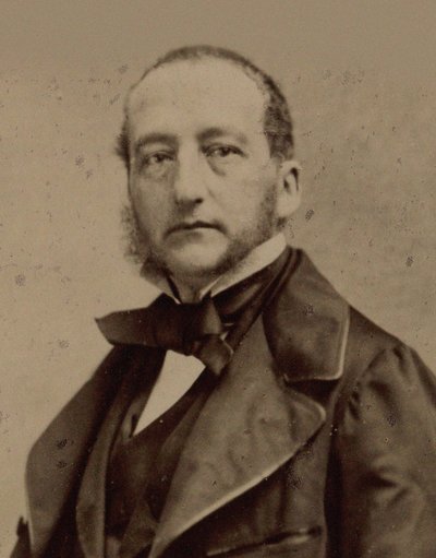 Portrait du pianiste et compositeur Sigismund Thalberg 1812-1871 - Photo studio Nadar.