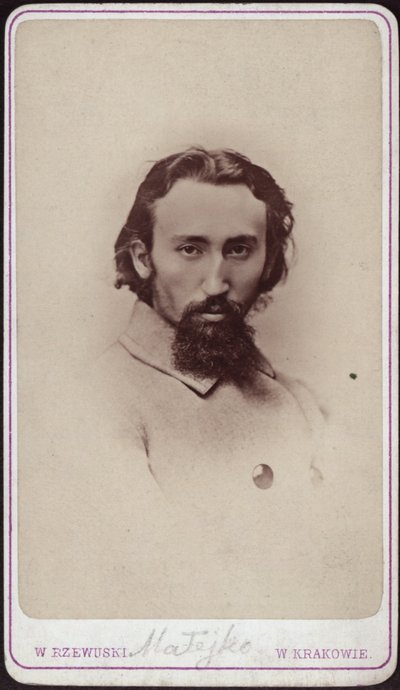 Portrait de Jan Matejko 1838-1893, vers 1880 - Photo studio Waleri Rzewuski.