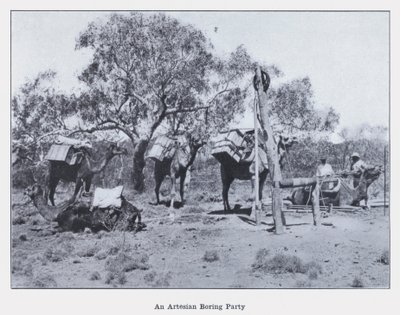 Une équipe de forage artésien - Photographer Australian