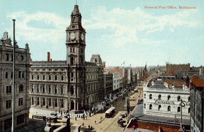 General Post Office, Melbourne - Photographer Australian
