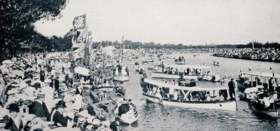 Henley sur la Yarra, Melbourne, Victoria, c.1904, de 