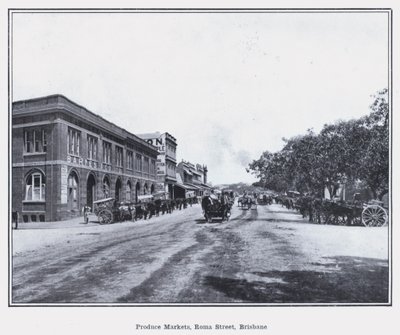 Marchés de produits, rue Roma, Brisbane - Photographer Australian