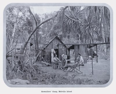 Camp des scieurs de bois, Melville Island - Photographer Australian