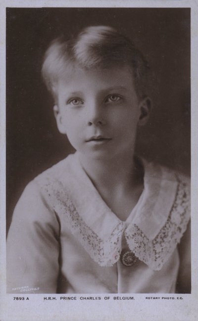 Prince Charles de Belgique, Comte de Flandre (photo n/b) - Photographer Belgian