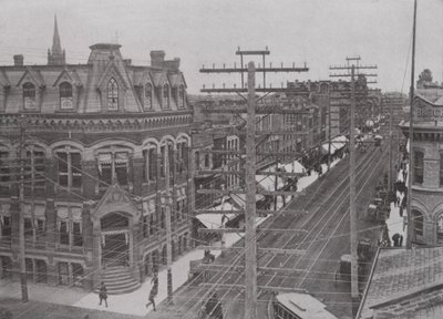 Rue Dundas, vue vers l