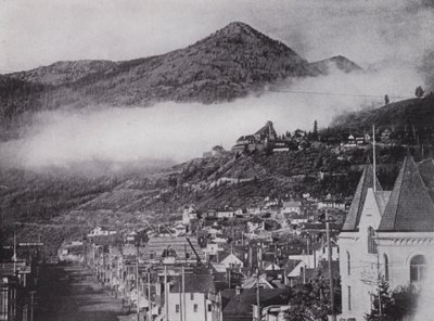 Vue générale de Rossland, montrant la mine Le Roi - Photographer Canadian