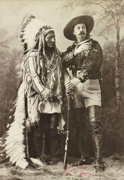 Sitting Bull et Buffalo Bill - Photographer Canadian
