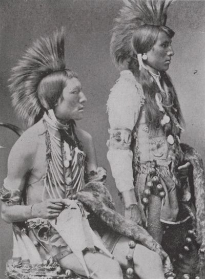 Deux braves Blackfoot - Photographer Canadian