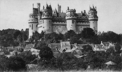 Carte postale du Château, Pierrefonds, c. 1900 - Photographer French