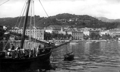 Vue du port d