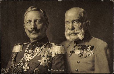 Ak Kaiser Wilhelm II de Prusse avec l