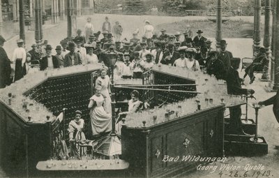 Bad Wildungen. Carte postale envoyée en 1913. - Photographer German
