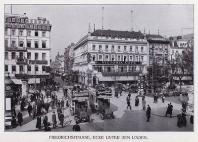 Berlin : Friedrichstrasse, coin Unter den Linden - Photographer German