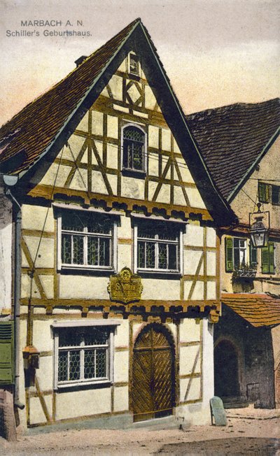 Lieu de naissance de Friedrich Schiller, Marbach am Neckar, Allemagne - Photographer German