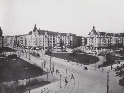 Charlottenburg, Place Savigny - Photographer German