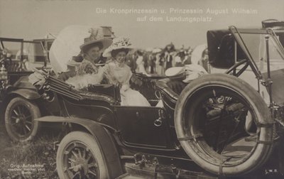 La princesse héritière Cécilie et la princesse Auguste Wilhelm d