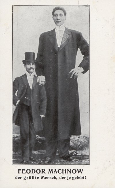 Feodor Machnow, le Géant Russe - Photographer German