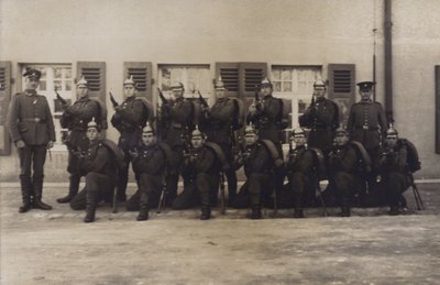 Groupe de soldats d