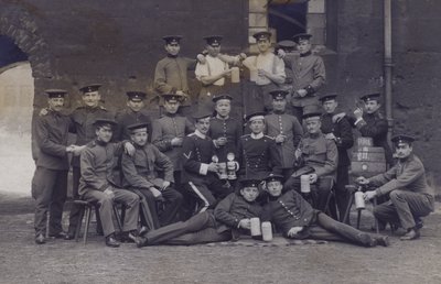 Groupe de soldats de l