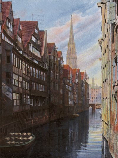 Hambourg : Fleet bei der Groningerstrasse - Photographer German