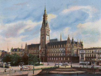 Hambourg : Rathaus - Photographer German
