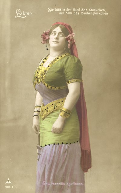 Hedwig Franzillo Kauffman en Lakmé - Photographer German