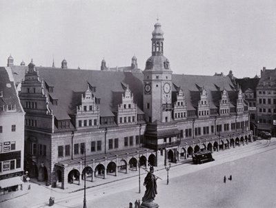 Leipzig : Ancien Hôtel de Ville - Photographer German