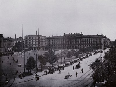 Leipzig : Augustusplatz - Photographer German