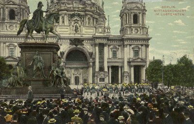 Concert de midi dans le Lustgarten, Berlin - Photographer German
