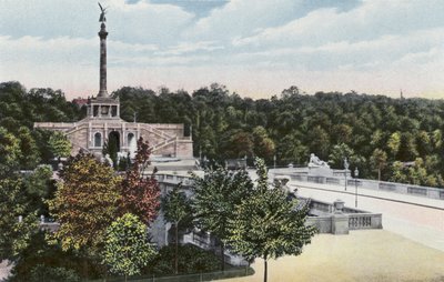 Munich : Friedensdenkmal Mit Prinzregentenstrasse - Photographer German