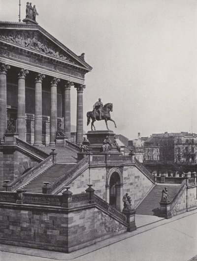 Galerie nationale et monument de Frédéric-Guillaume IV - Photographer German