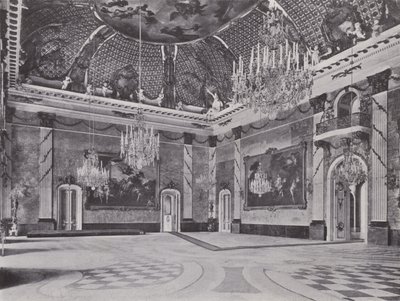 Potsdam, Nouveau Palais, Salle de Marbre - Photographer German