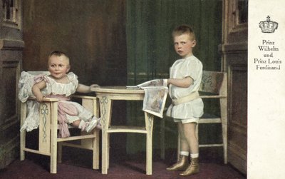 Prince Wilhelm et Prince Louis Ferdinand d