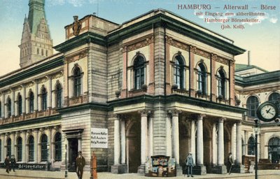 Bourse, Alter Wall, Hambourg, Allemagne - Photographer German
