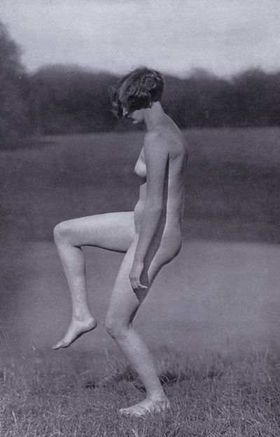 Le corps beau, culture physique pour les femmes (photo n/b) - Photographer German