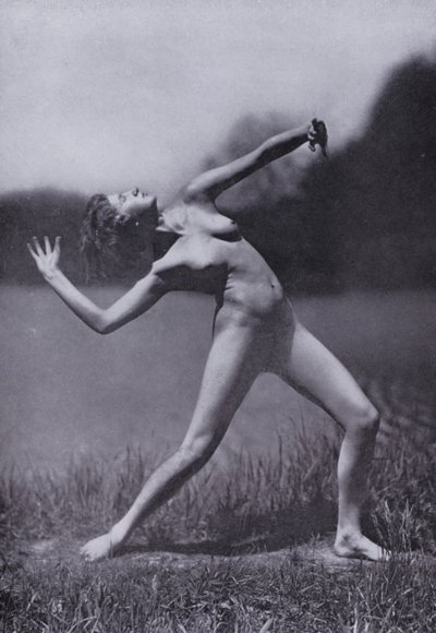 Le corps beau, culture physique pour les femmes (photo n/b) - Photographer German